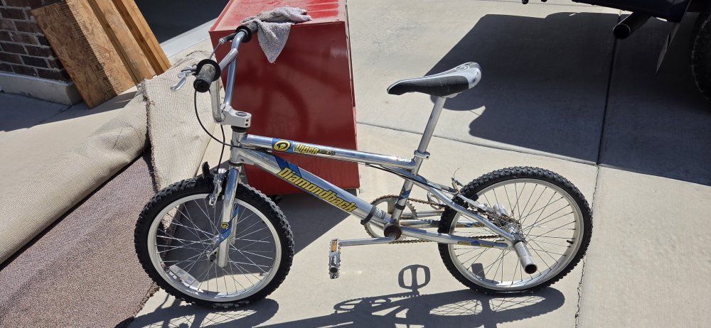 Diamondback Viper FS BMX Bike - Silver, Freestyle, 20-inch Wheels
