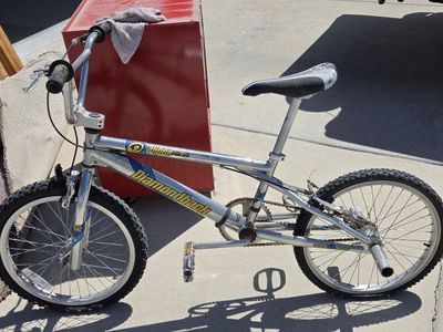 Diamondback Viper FS BMX Bike - Silver, Freestyle, 20-inch Wheels