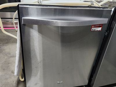 NICE WHIRLPOOL STAINLESS STEEL DISHWASHER! W-WARRANTY