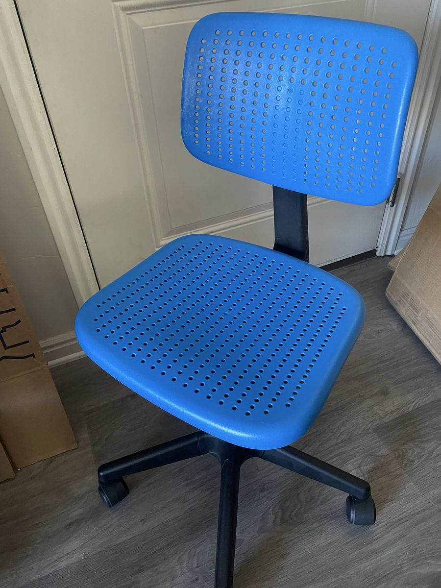 Blue IKEA Desk Chair