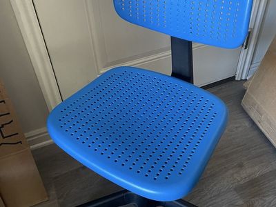 Blue IKEA Desk Chair