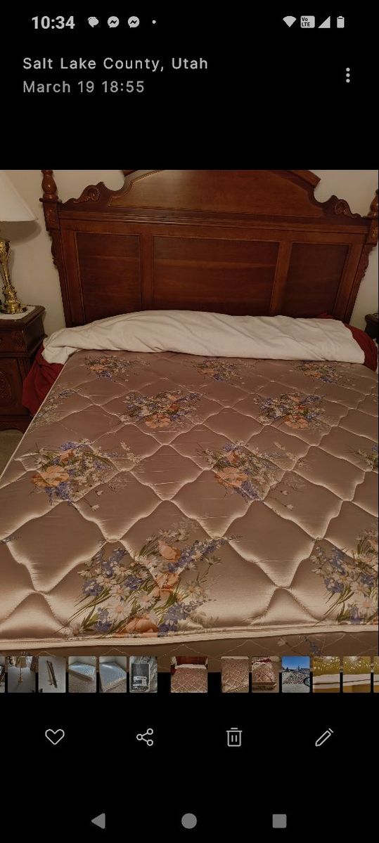 Serta queen mattress set