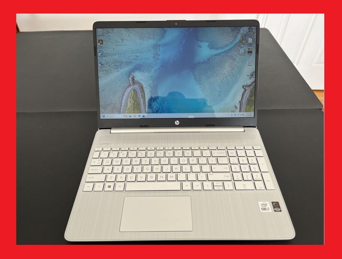 15.6'' HP i7-1065G7 @3.9GHz 500GB SSD 16GB RAM 1080P Touchscreen 15-dy1079ms Windows 11 Laptop Computer