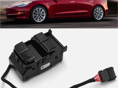 Tesla Model 3 Driver Master Power Window Switch 2017-2020 Left Front 1081037