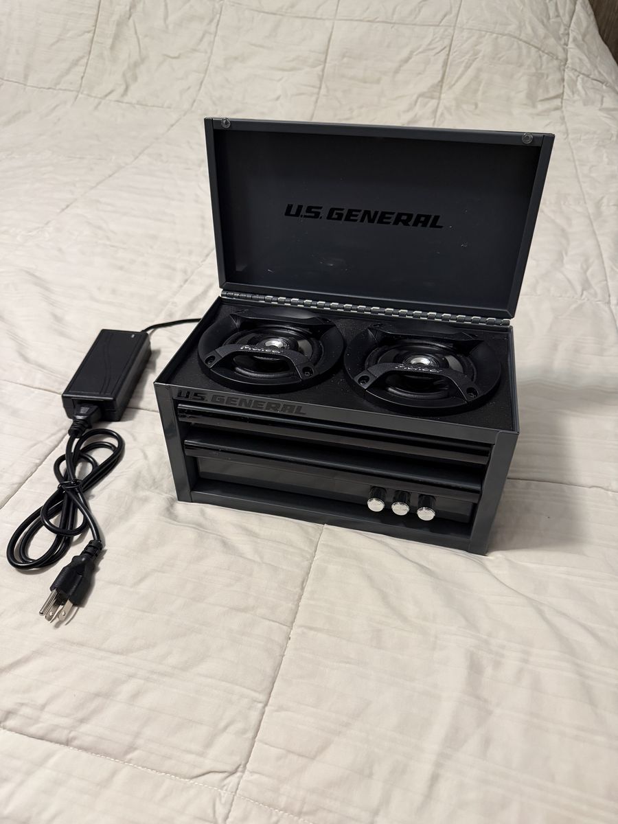 US GENERAL TOOLBOX SPEAKER