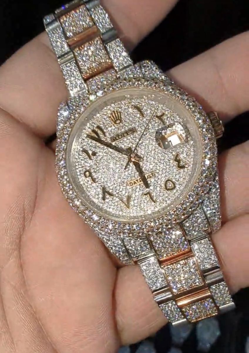 Moissanite Men’s Watch Brand New (Passes Test)