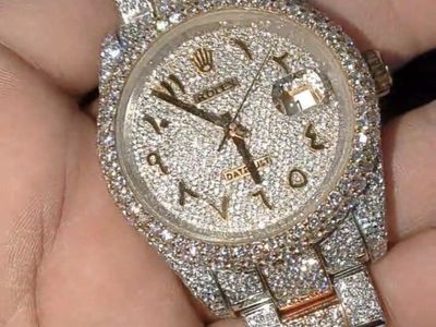 Moissanite Men’s Watch Brand New (Passes Test)