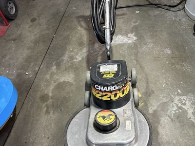 High speed, electric burnisher 2200 rpm