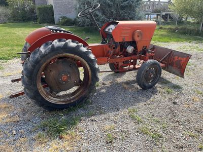 1975 Economy Power King Tractor w/Plow