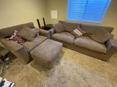 Crate & Barrel Axis Sofa Set