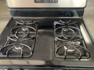 Frigidaire Stainless Steel & Black Gas Range Stove Oven