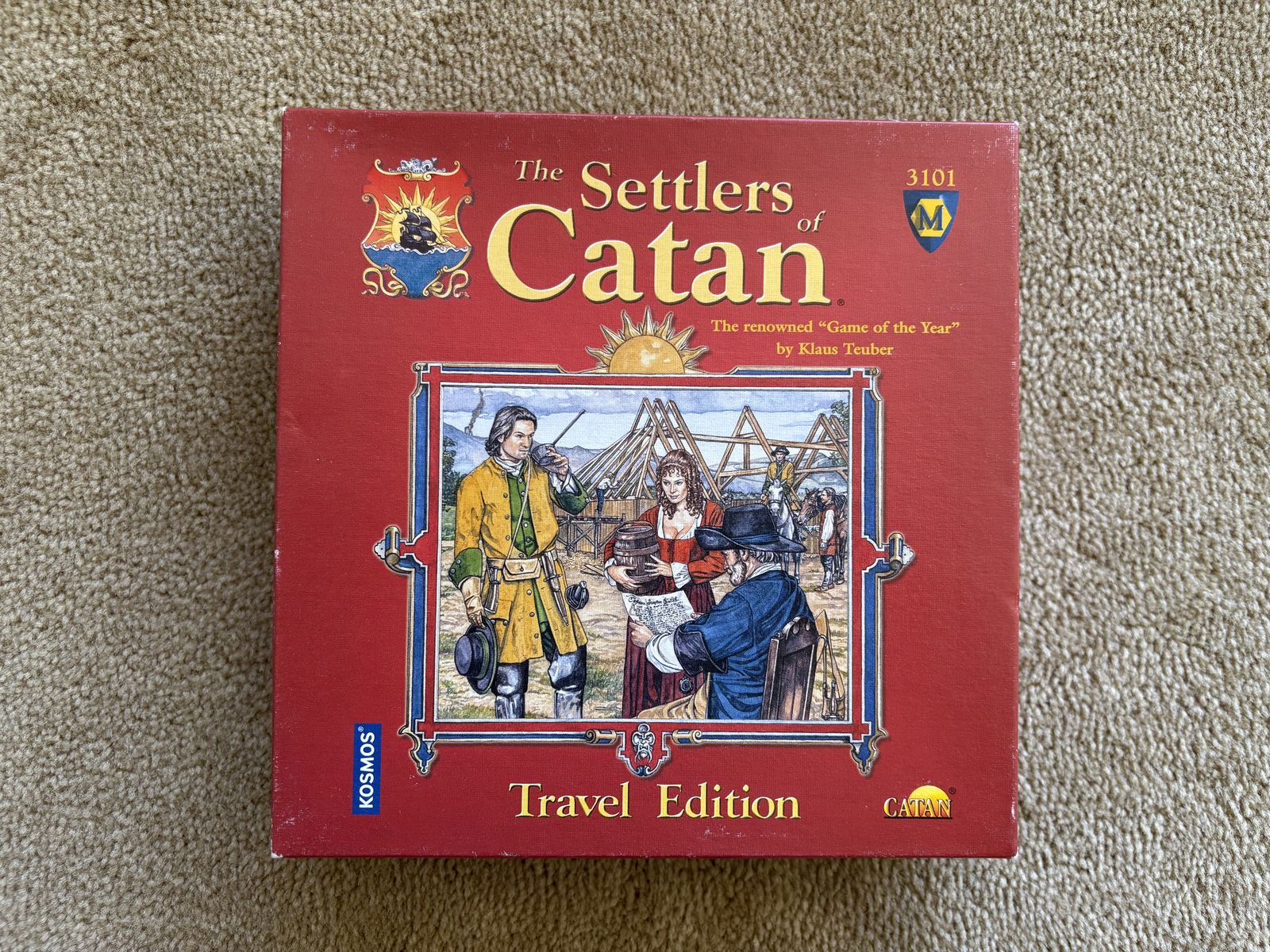 COMPLETE 2003 Settlers of Catan: Travel Edition