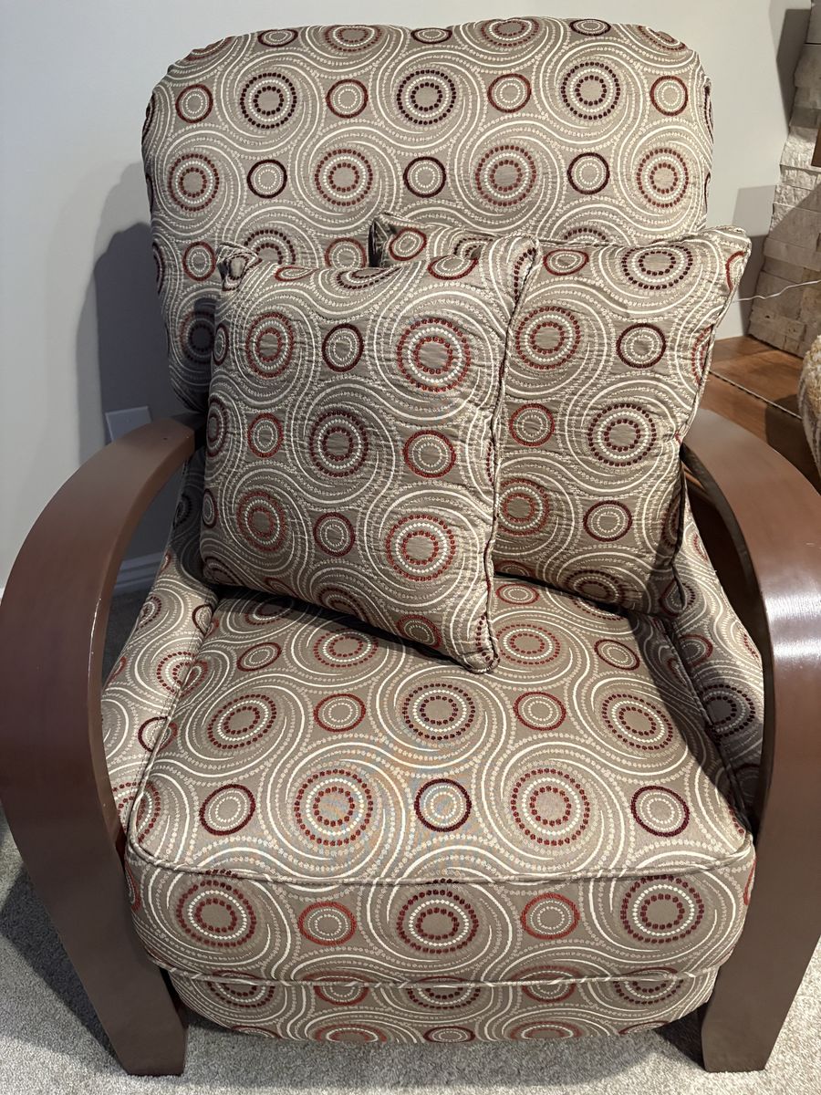 Accent Armchair and Recliner - Good Condition
