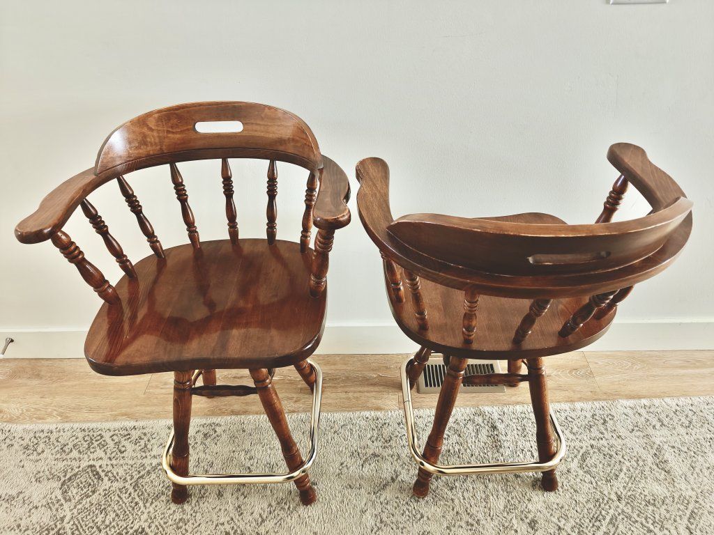 Vintage Swivel Chairs/Barstools $200