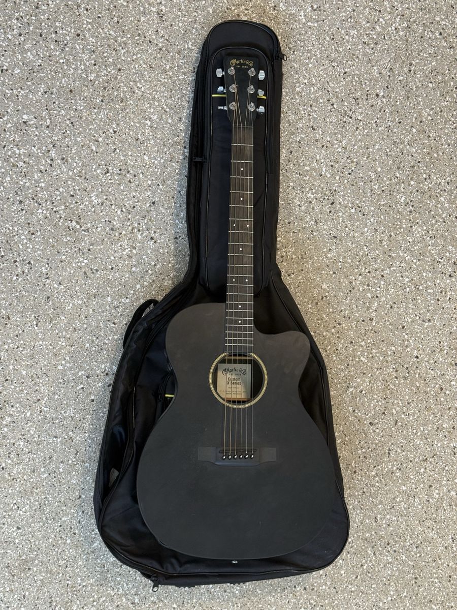 Martin Acoustic Guitar with Travel Bag