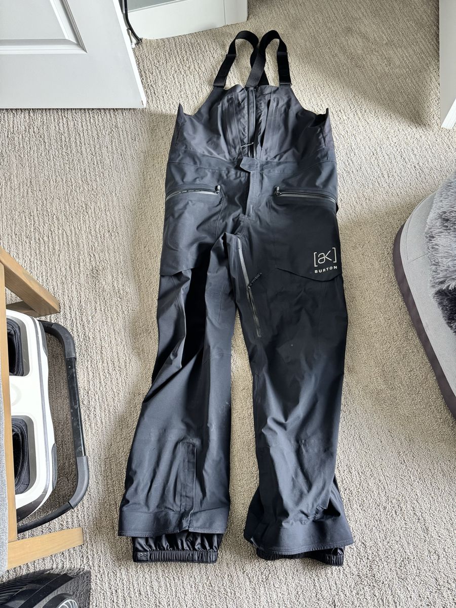 Burton AK Freebird Goretex Bibs size XL