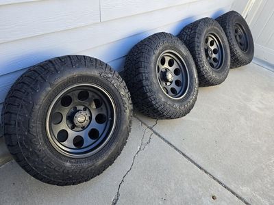 Falken Wildpeak All-Terrain Tires & Rims - Good Tread, Durable, Off-Road Ready