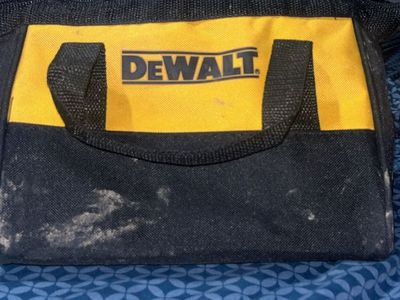 DEWALT Small Tool Bag Organizer Yellow/Black with Handles