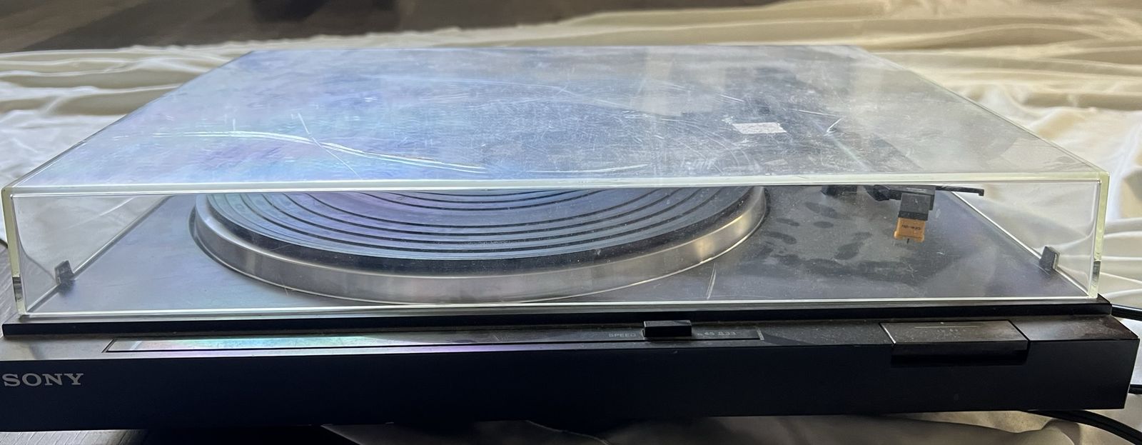 Vintage Sony Stereo Turntable Record Player Sony AUTOMATIC STEREO TURNTABLE SYSTEM PS-LX220