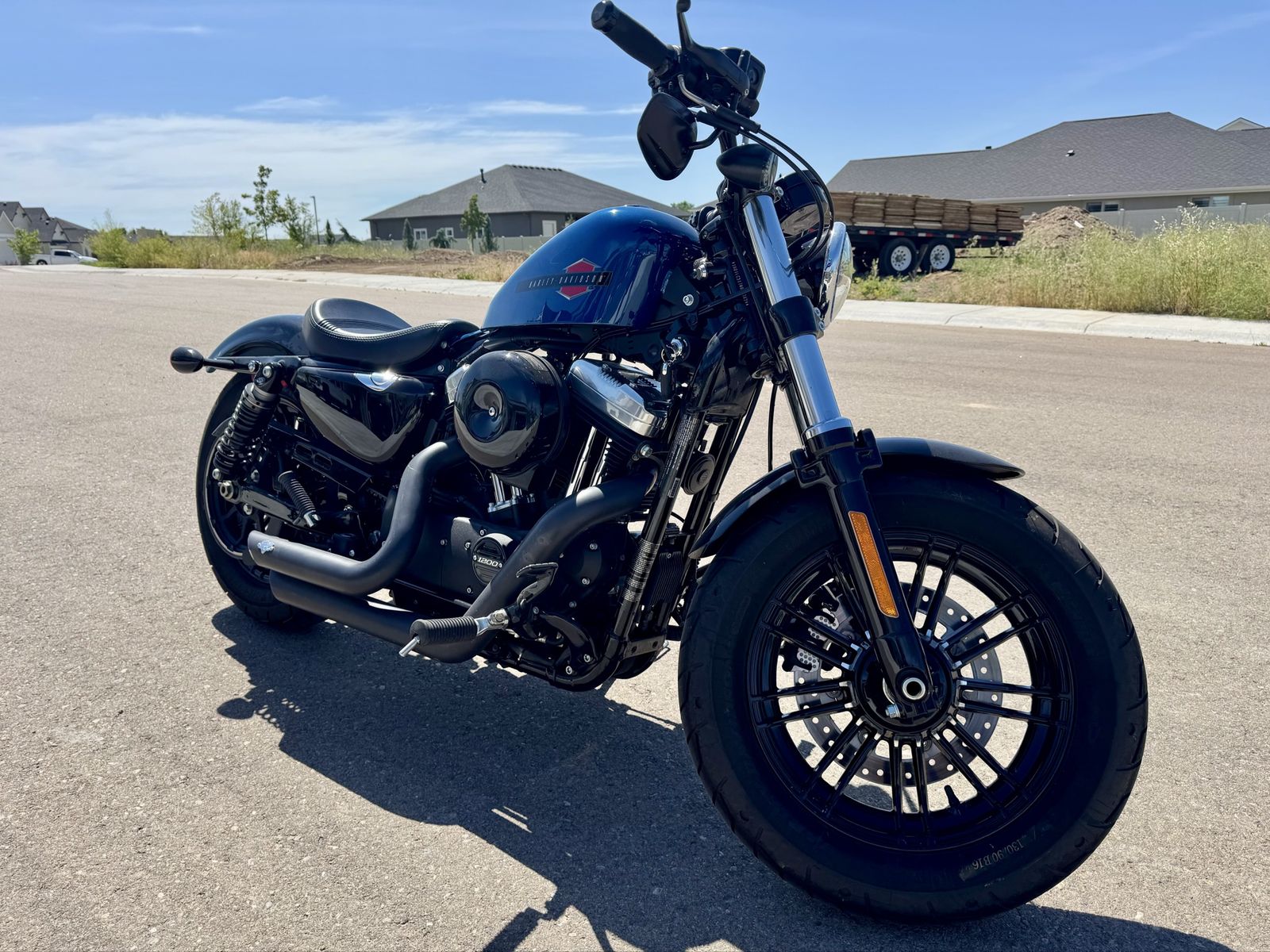2023 Harley-Davidson Sportster 1200 Blue Motorcycle Used