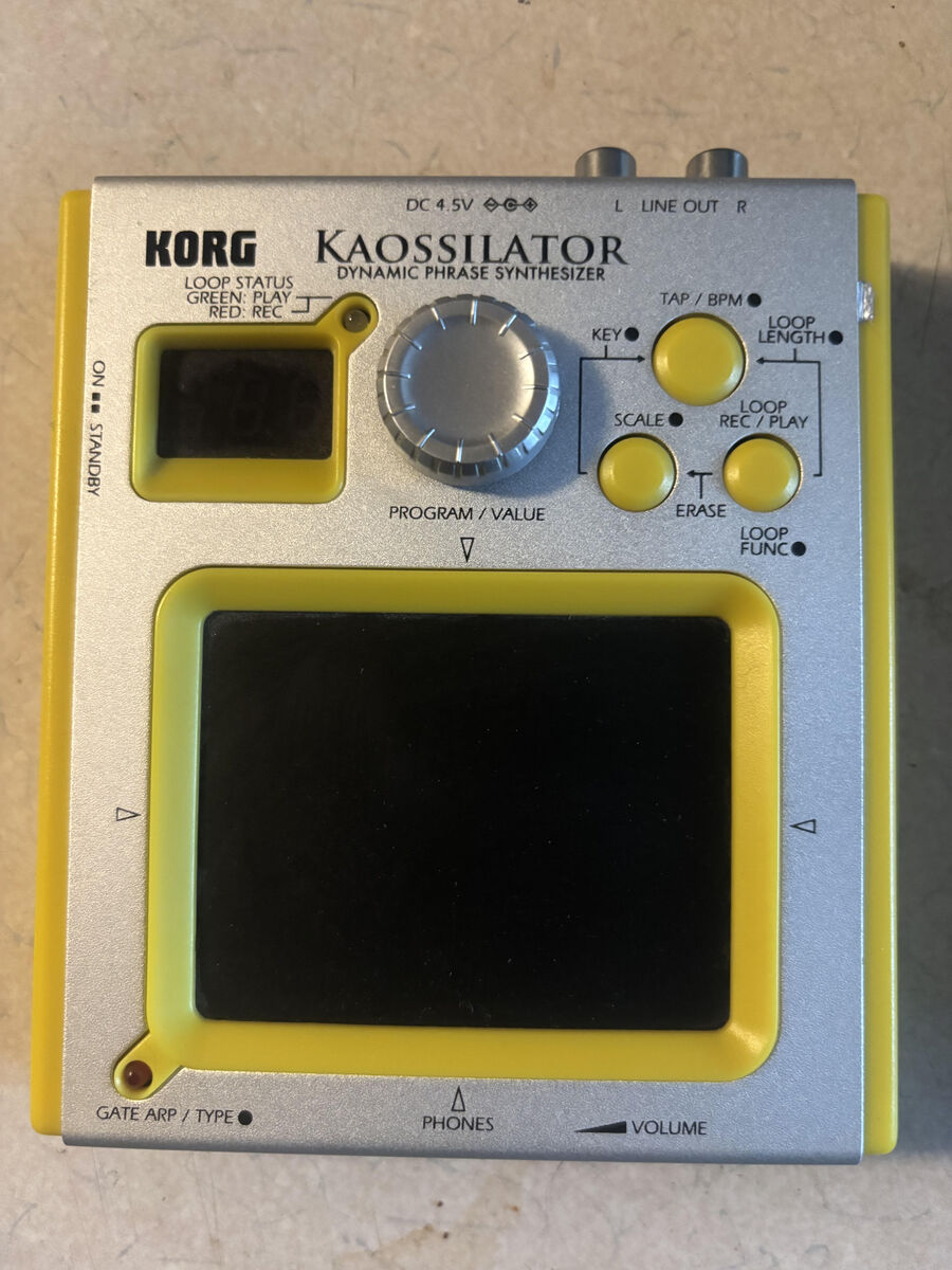 Kork Kaossilator KO-1 Handheld music synthesizer