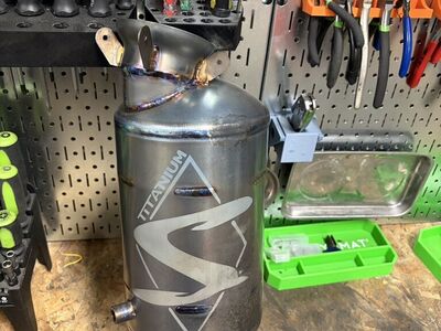 Diamond S Titanium Can - Skidoo Summit Gen4 Turbo