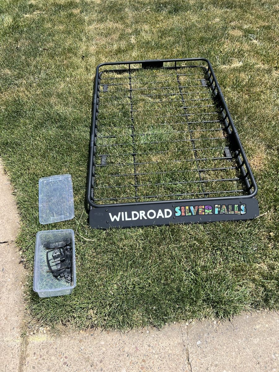 Wildroad Universal Roof Rack Cargo Basket for Cars & SUVs - 60" x 40"