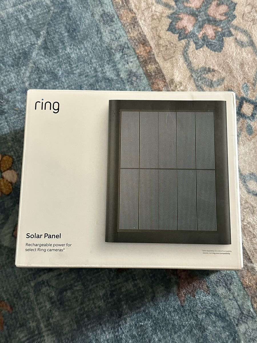 Ring Solar Panel (unopened - new)