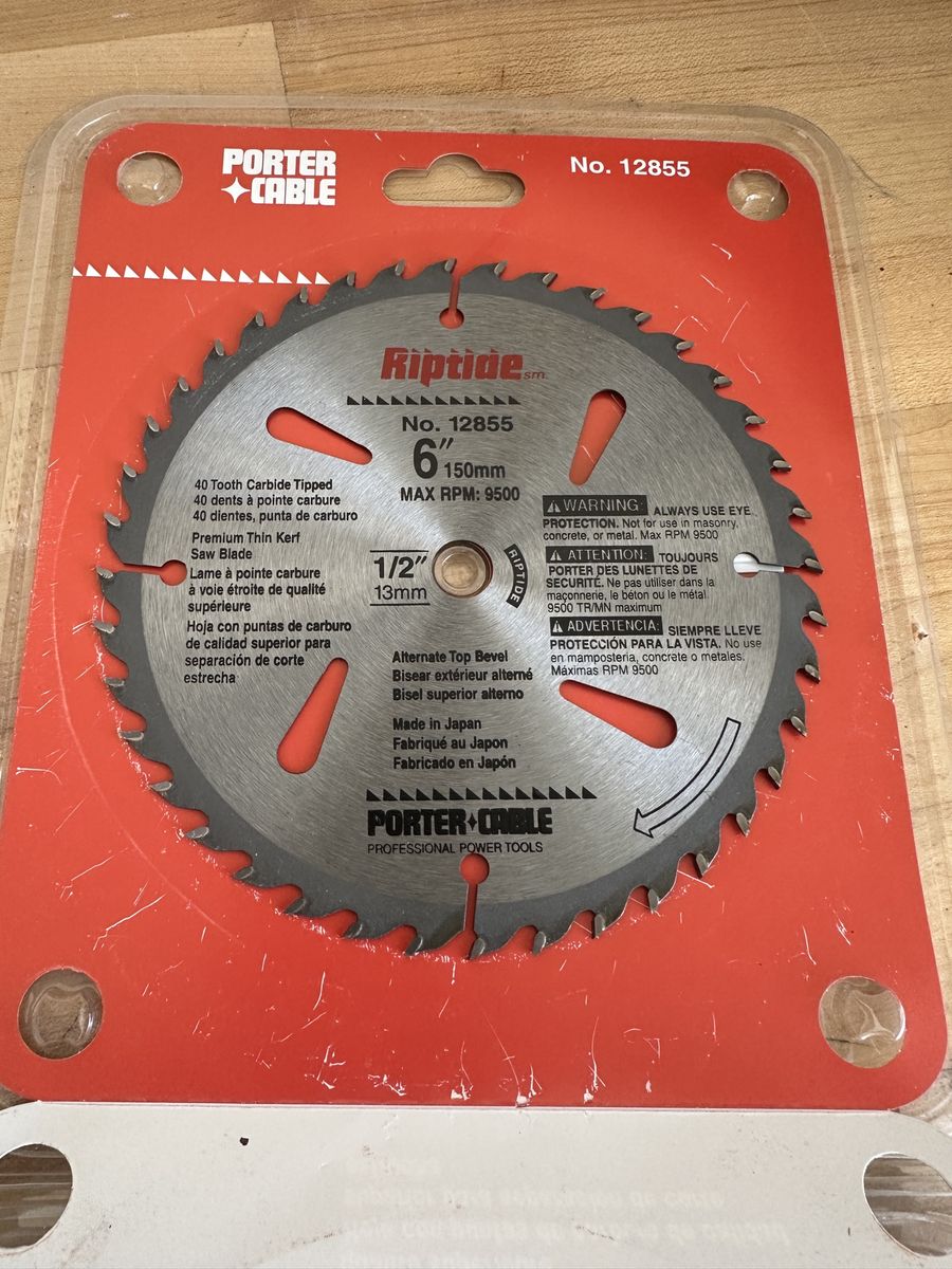 Porter Cable Riptide 6"
