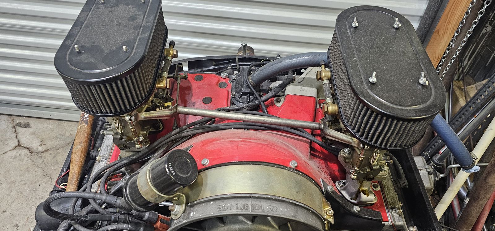 Pair of original Porsche Italian WEBER 40IDTP3Cs, yes IDSs!