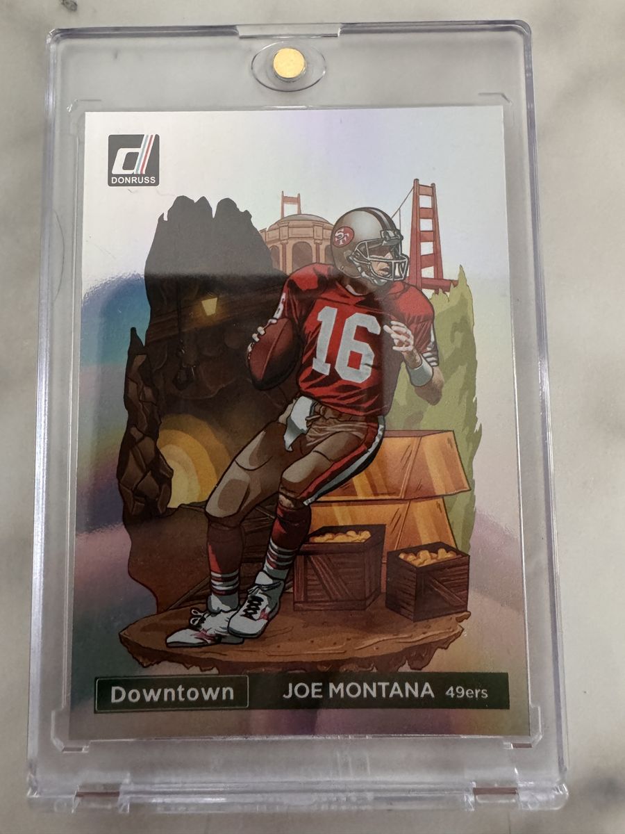 2023 Panini Donruss Downtown Joe Montana #D-7