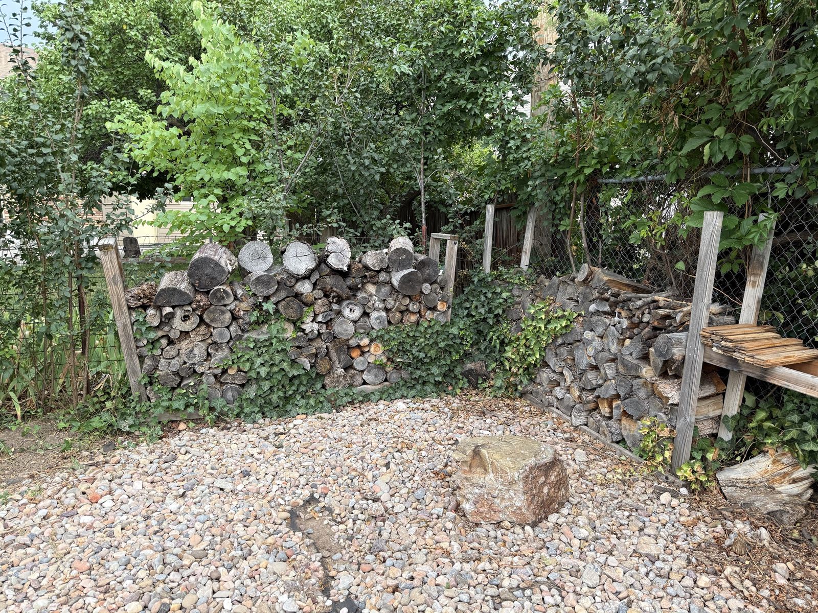 Stacked Firewood 
