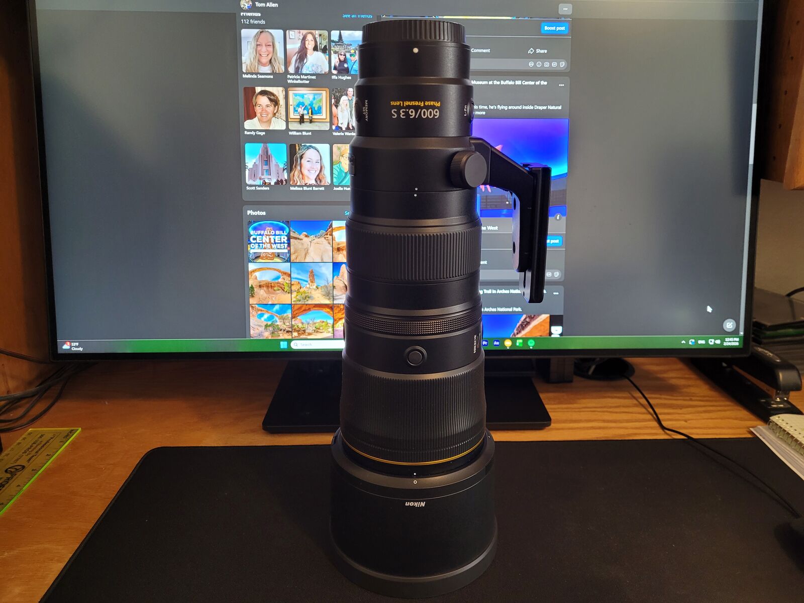 Nikon Z 600mm f6.3 VR S lens