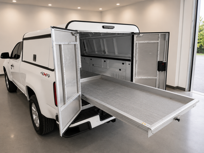 ARE Commercial Truck Cap / Service Shell with Slide-Out Tray – $2,700 OBO