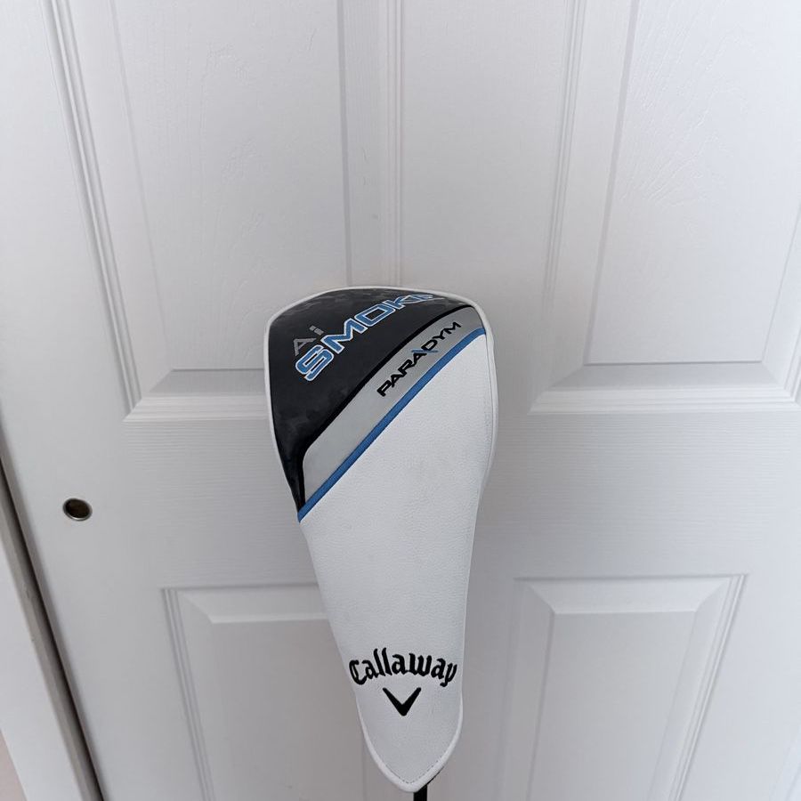 Callaway Paradym AI Smoke Triple Diamond Driver with Headcover - Excellent Condition