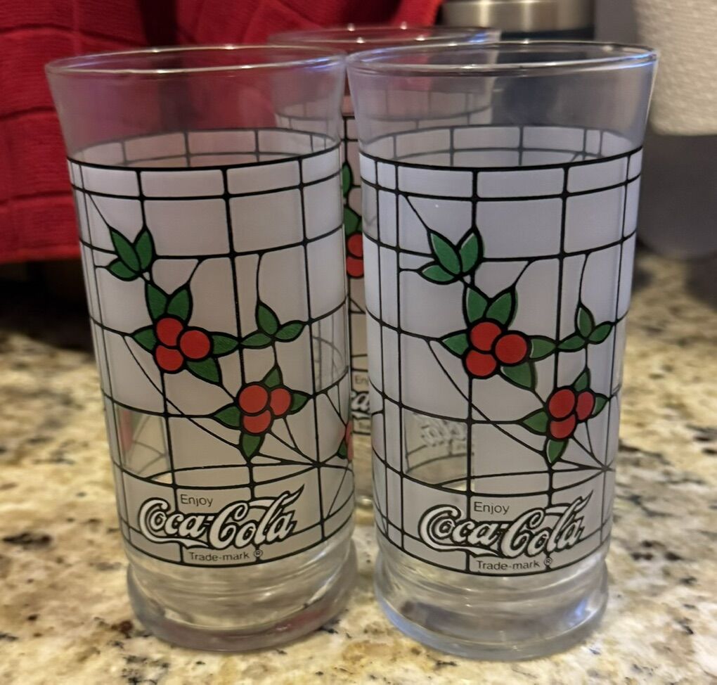 Christmas Coca-Cola Glassware