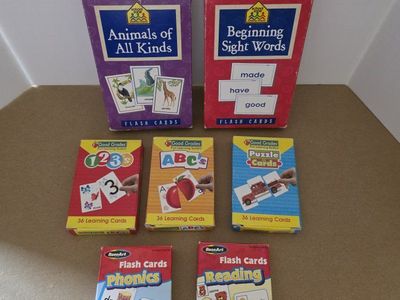 Flash Cards for
Preschool / Homeschool / Daycare