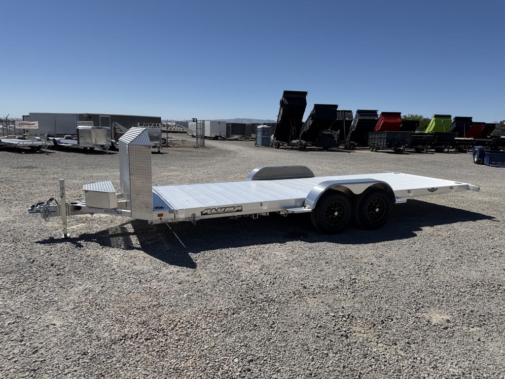 2027 Aluma 7x20 8220HANV Aluminum Tilt Flatbed Car
