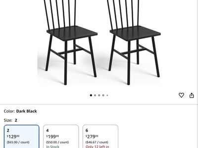 X2 Windsor/Farmhouse style chairs/ new in box!
