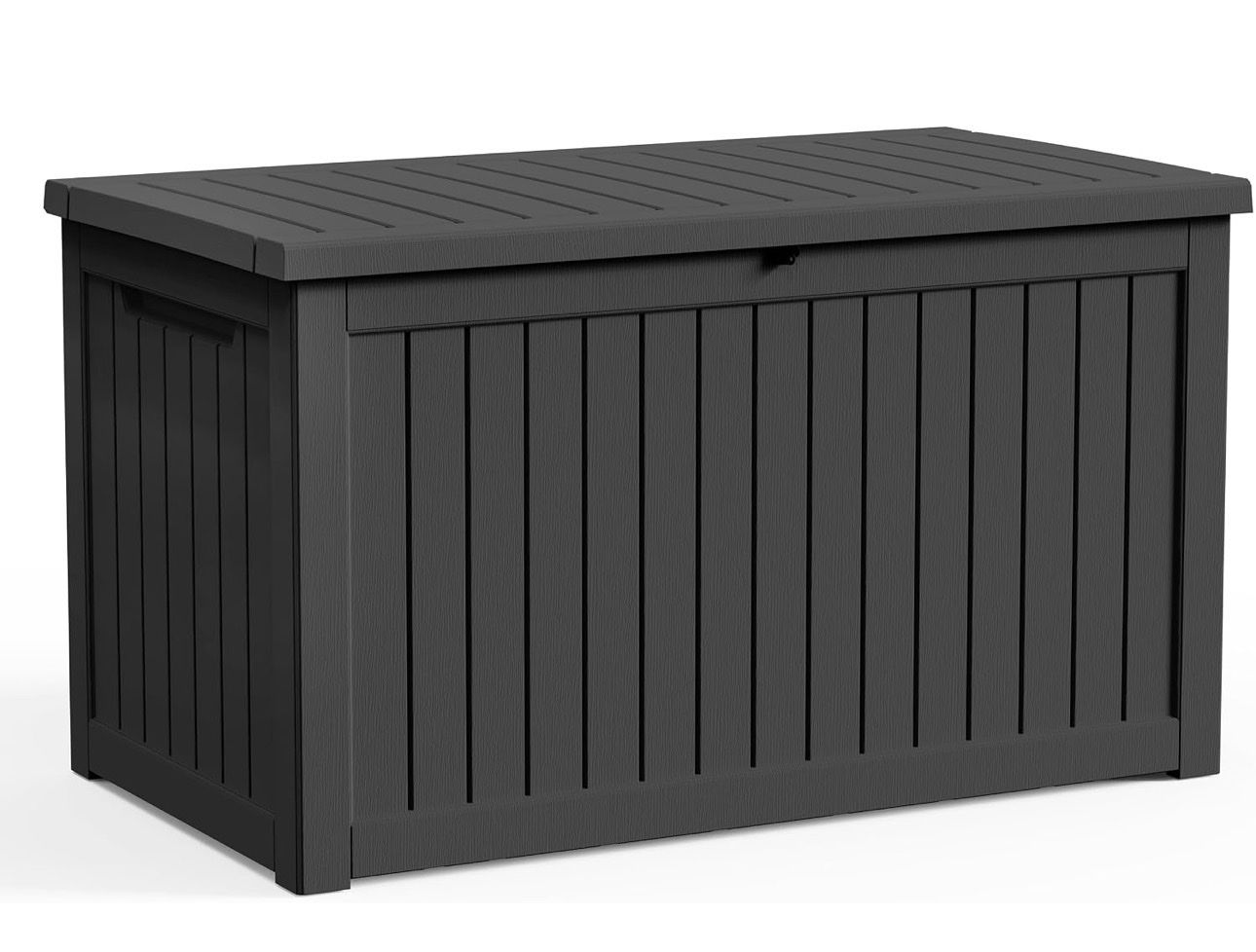 Brand new Unbranded Large Deck Box 120 Gallon Outdoor Storage Container Weatherproof Lockable w/ Handles