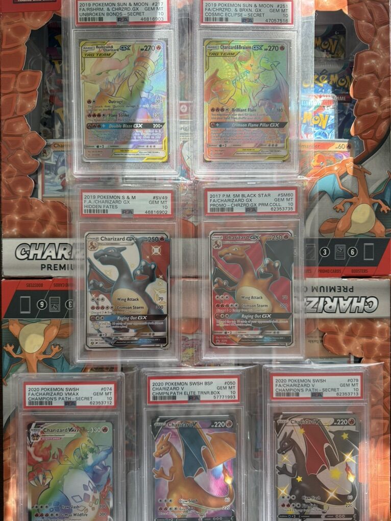 Pokemon Cards - Charizard - PSA 10