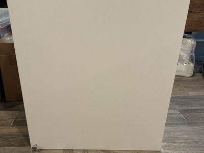Two White IKEA Cabinets