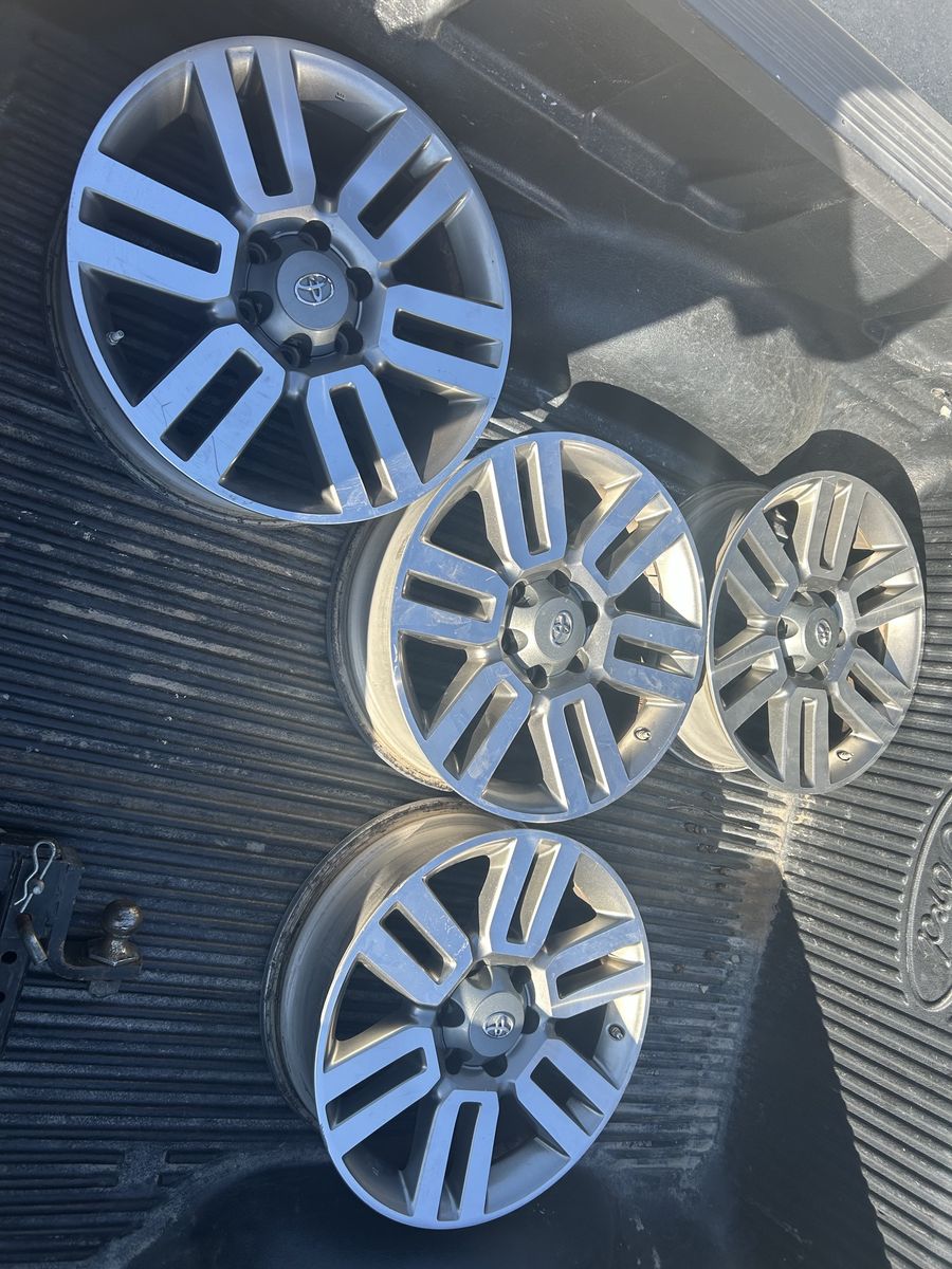 Toyota 6 lug 20” wheels