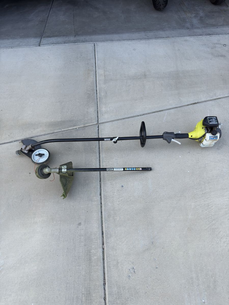 Ryobi gas trimmer and edger.