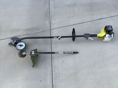 Ryobi gas trimmer and edger.