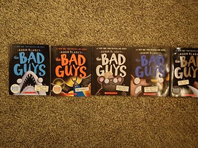 Bad guys books 15-20 MISSING BOOK 17