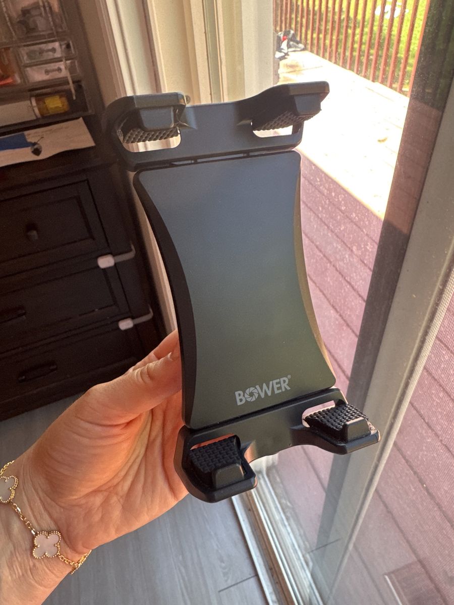 Phone holder for tripod