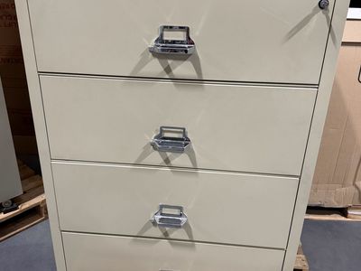 Fire-Rated Filing Cabinet