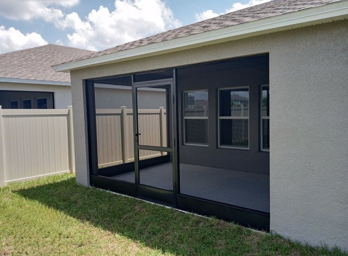 Custom Screened Patio Enclosures - Aluminum Framing & Screening