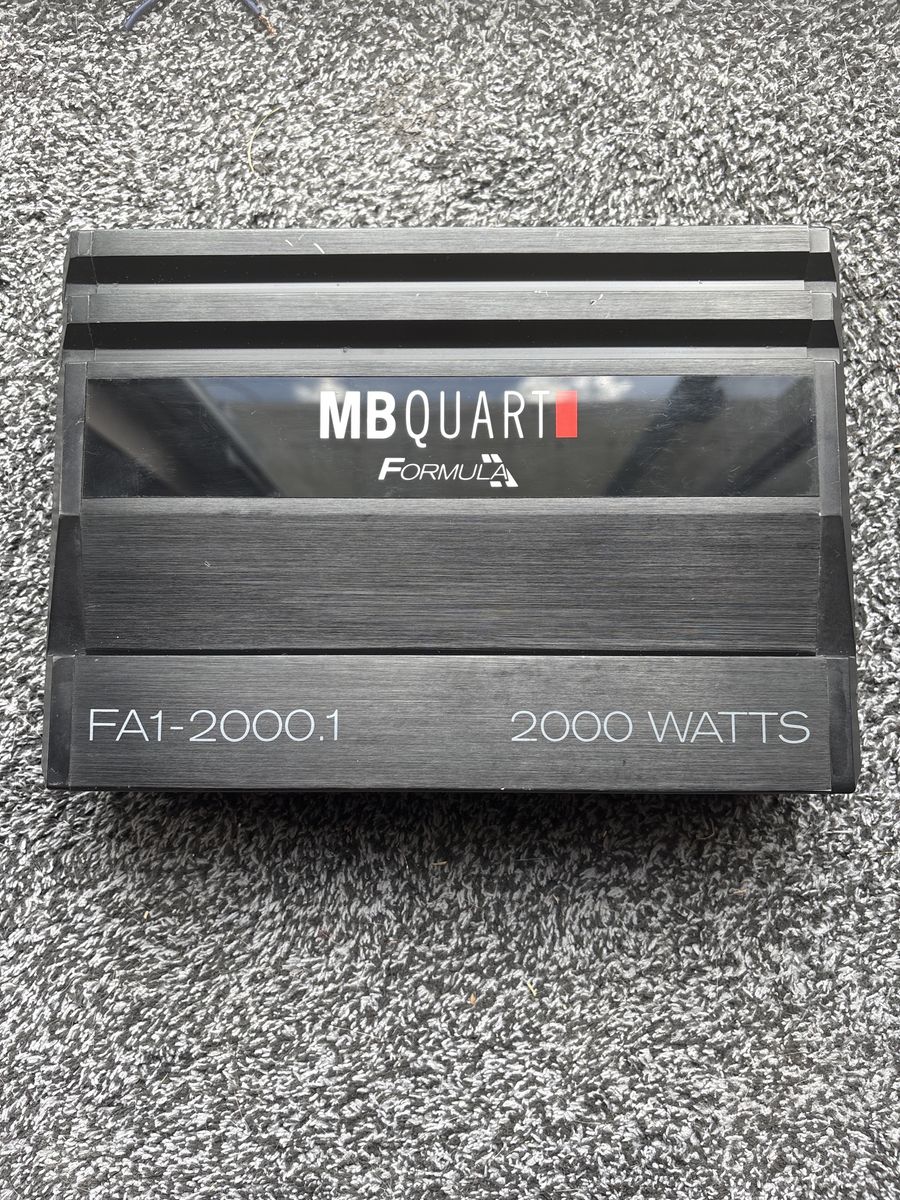2000 WATT MB Quart Amp 100$